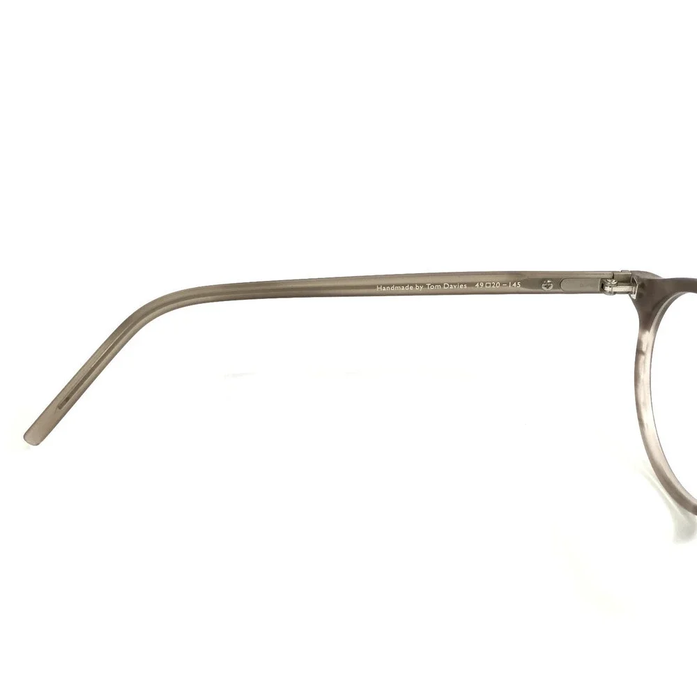 Gray Horn Round Full Rim 49-20-145